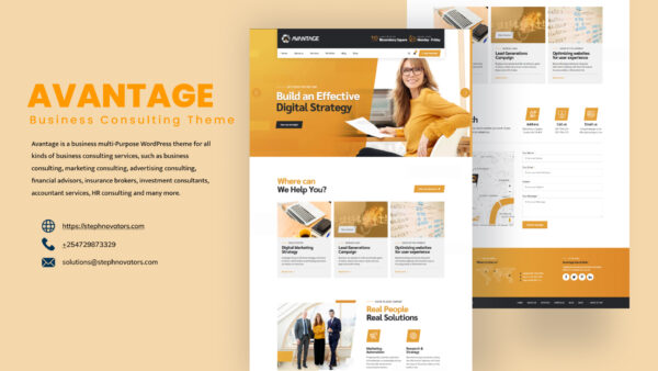 Avantage Business Consulting Theme