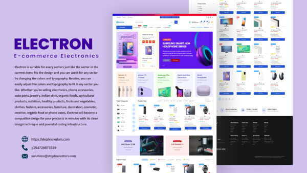 Electron E-commerce Electronics Theme