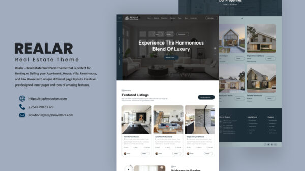 Realar - Real Estate Agency Theme