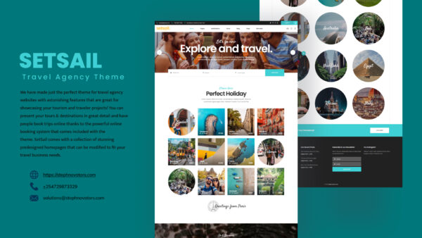 Setsail Travel Agency Theme