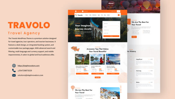 Travolo Travel Agency Theme