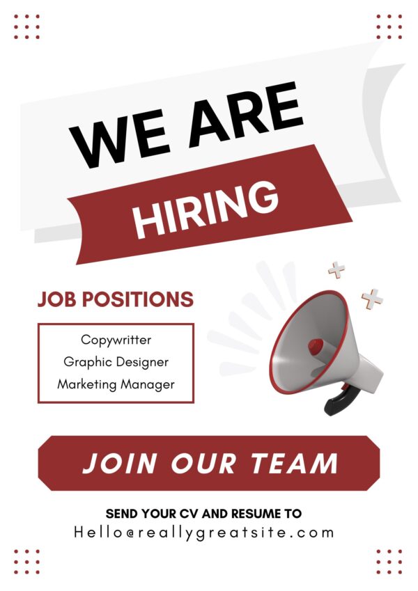 We are Hiring Posters - Image 5