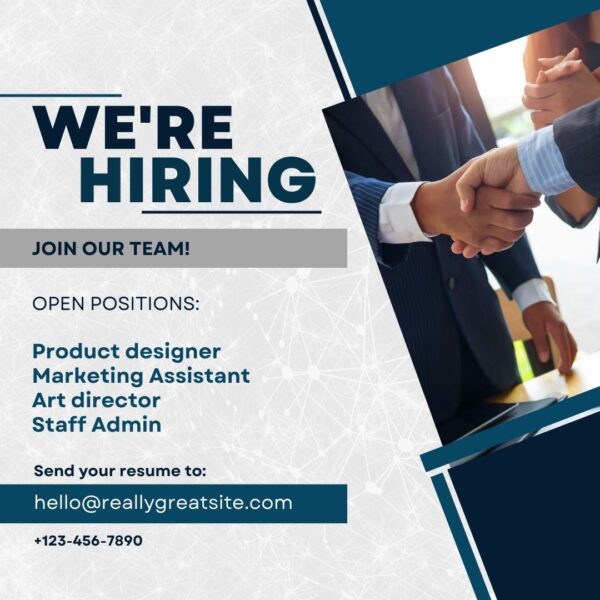 We are Hiring Posters - Image 2