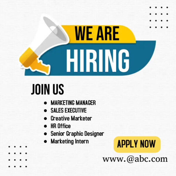 We are Hiring Posters - Image 9